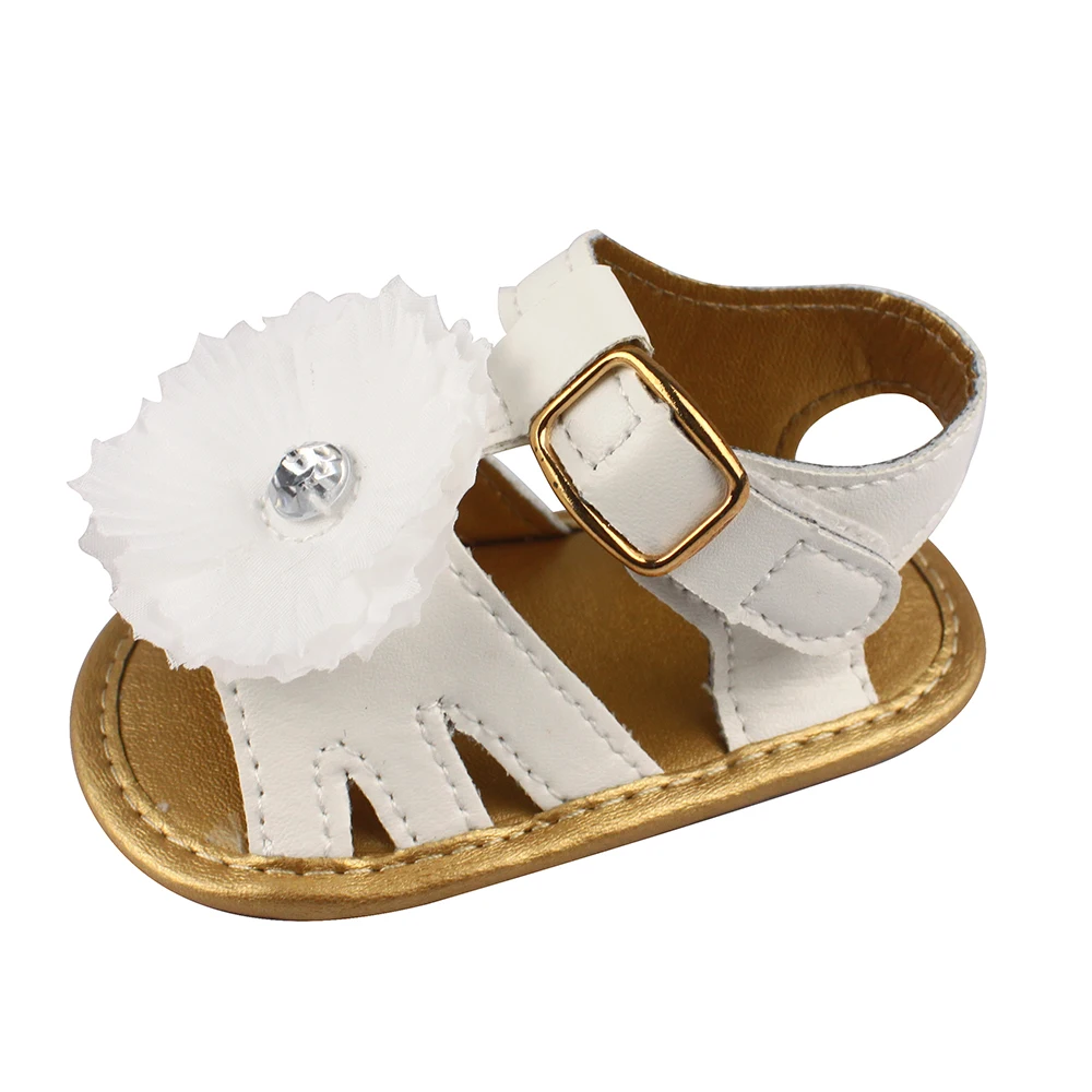 Модные сандалии для маленьких девочек Летние Нескользящие кроссовки с мягкой