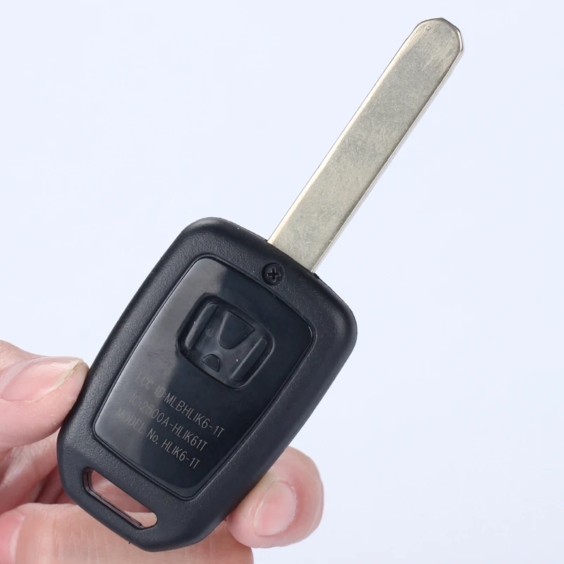2/3 Button Car Remote Control Key Shell Straight Metal Spare Replacement Suit For Honda 2015 New Fit Binzhi XR-V | Автомобили и