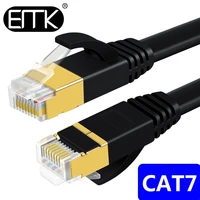 emk cat7 ethernet cable rj45 lan cable utp rj 45 network cable for cat6 compatible patch cord cable ethernet 20cm 15m 20m
