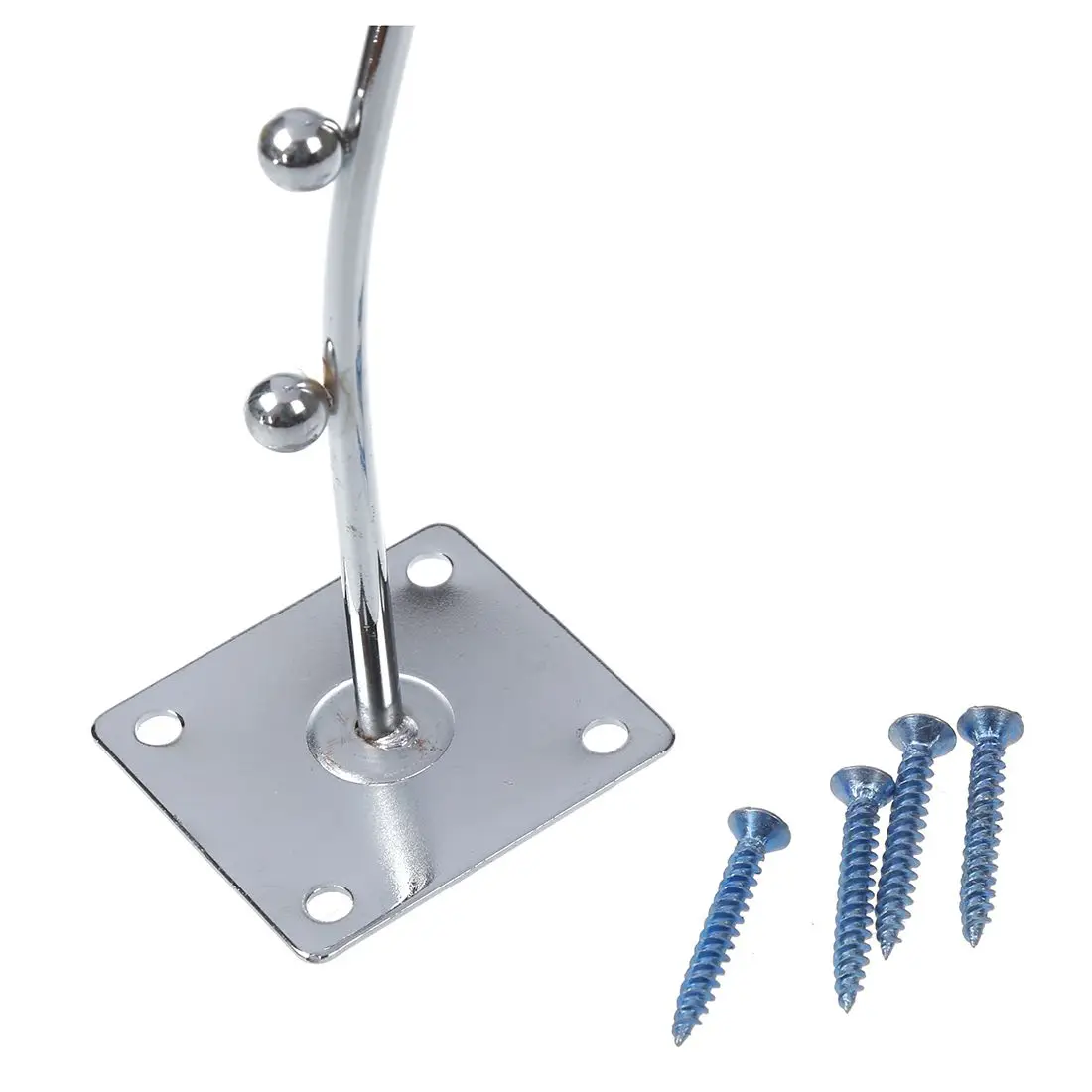 Wall Mount Waved Waterfall Hanger Rack 7 Beads Garment Display Hooks Drop Shipping | Обустройство дома