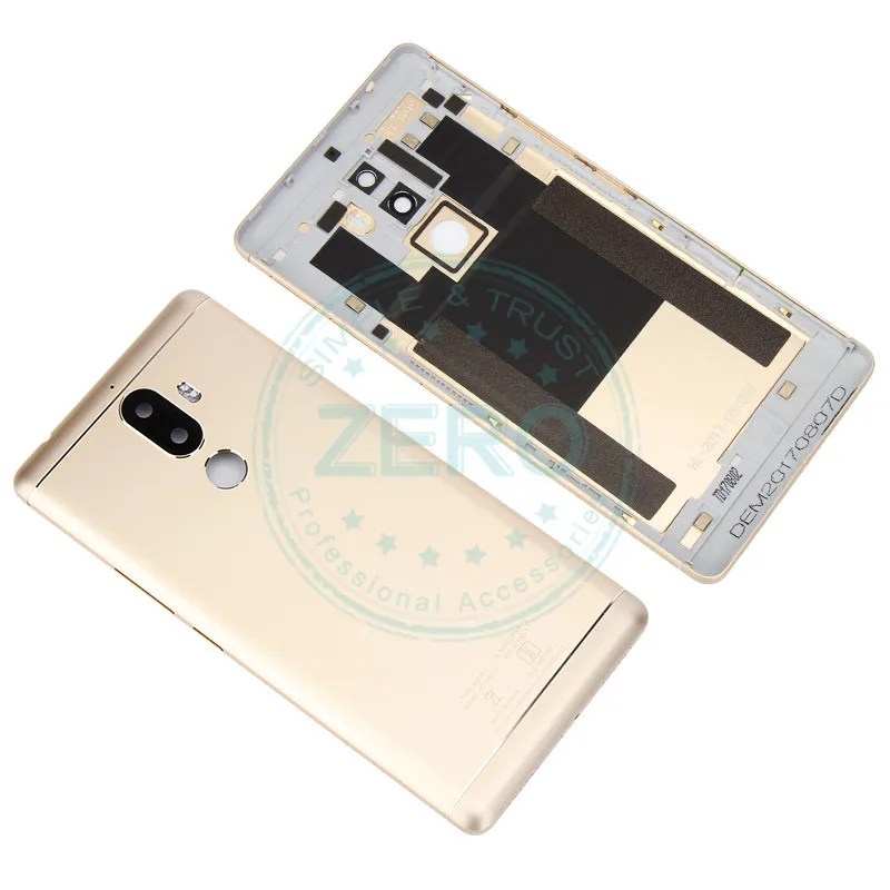 Оригинальная задняя крышка батарейного отсека для Lenovo K8 Note металлический задний