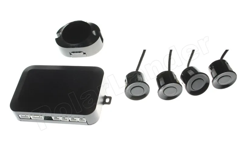 Car Parking Sensor Reverse Backup Radar sound alert System 4 Sensors Buzzer 44 colors car accessory 12V auto Parktronic | Автомобили и