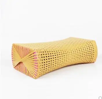 Imitation rattan pillow summer cool nap hollow neck cushion | Дом и сад