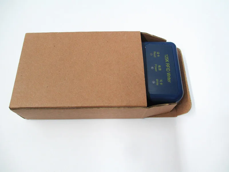 Английский RFID ручной 125 кГц EM4100 ID карта копир писатель Дубликатор с 5 записываемых