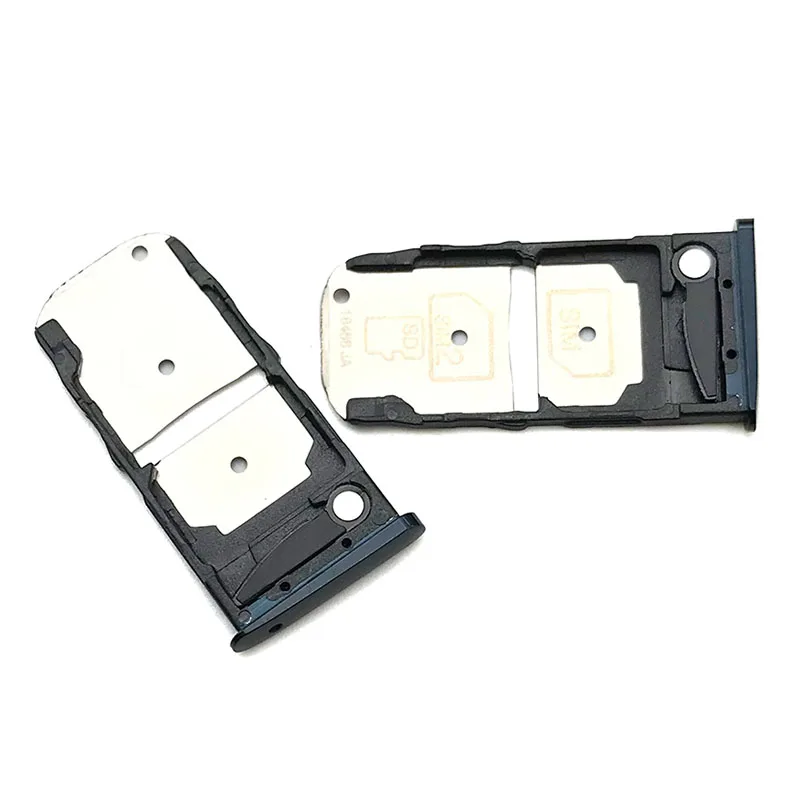 2 Pcs/Lot Dual SIM Card Holder Tray Slot For Motorola Z3 Play Replacement Spare Parts | Мобильные телефоны и аксессуары