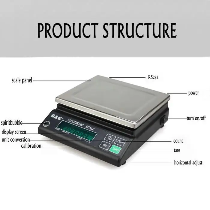 

JJ series 3000g 0.1g Digital Precision electronic scale, analytical balance, Accurate weighing scale for Lab teaching