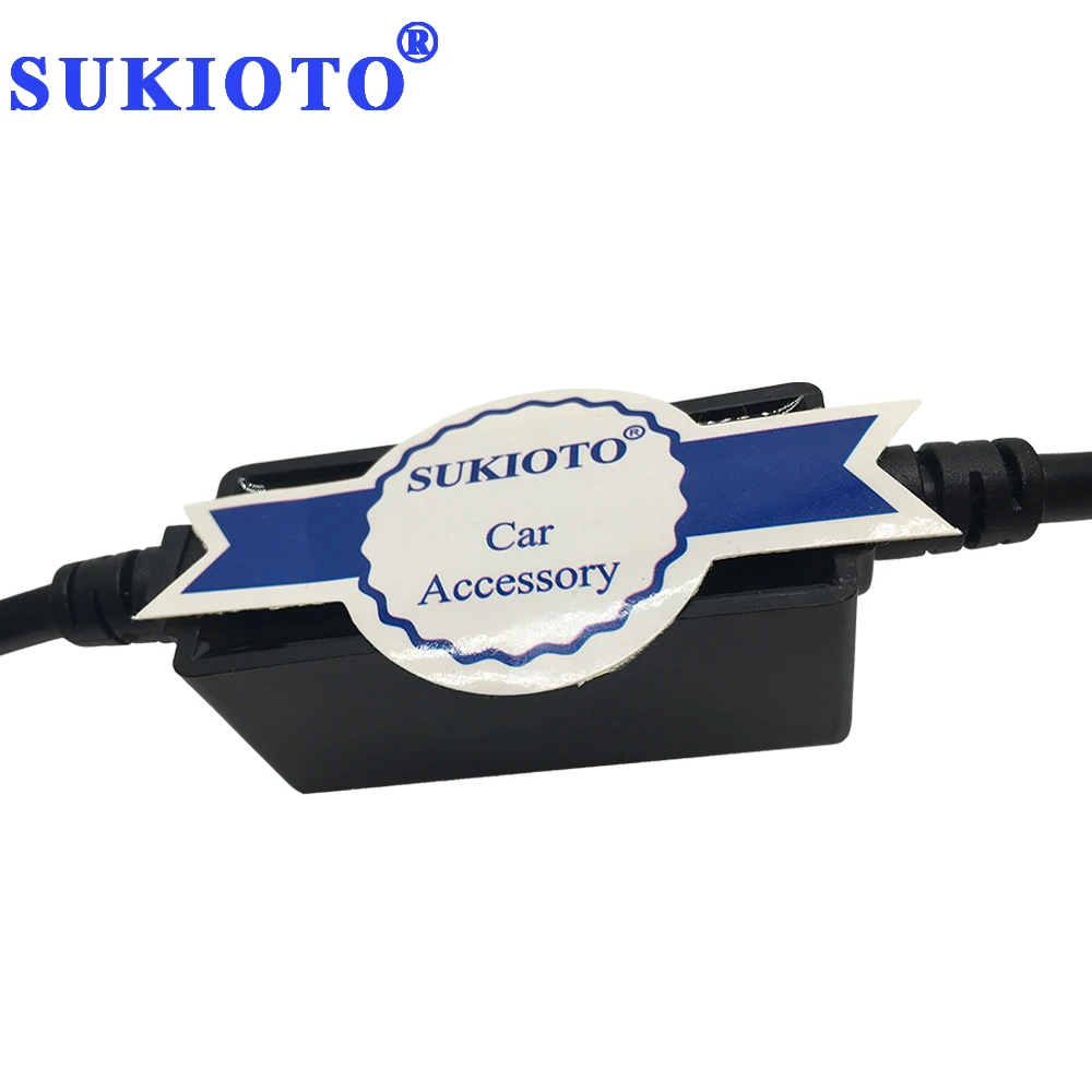 SUKIOTO HID балласт декодер EMC ошибка подавление сигналов провода Canbus H4 9005 9006 H11