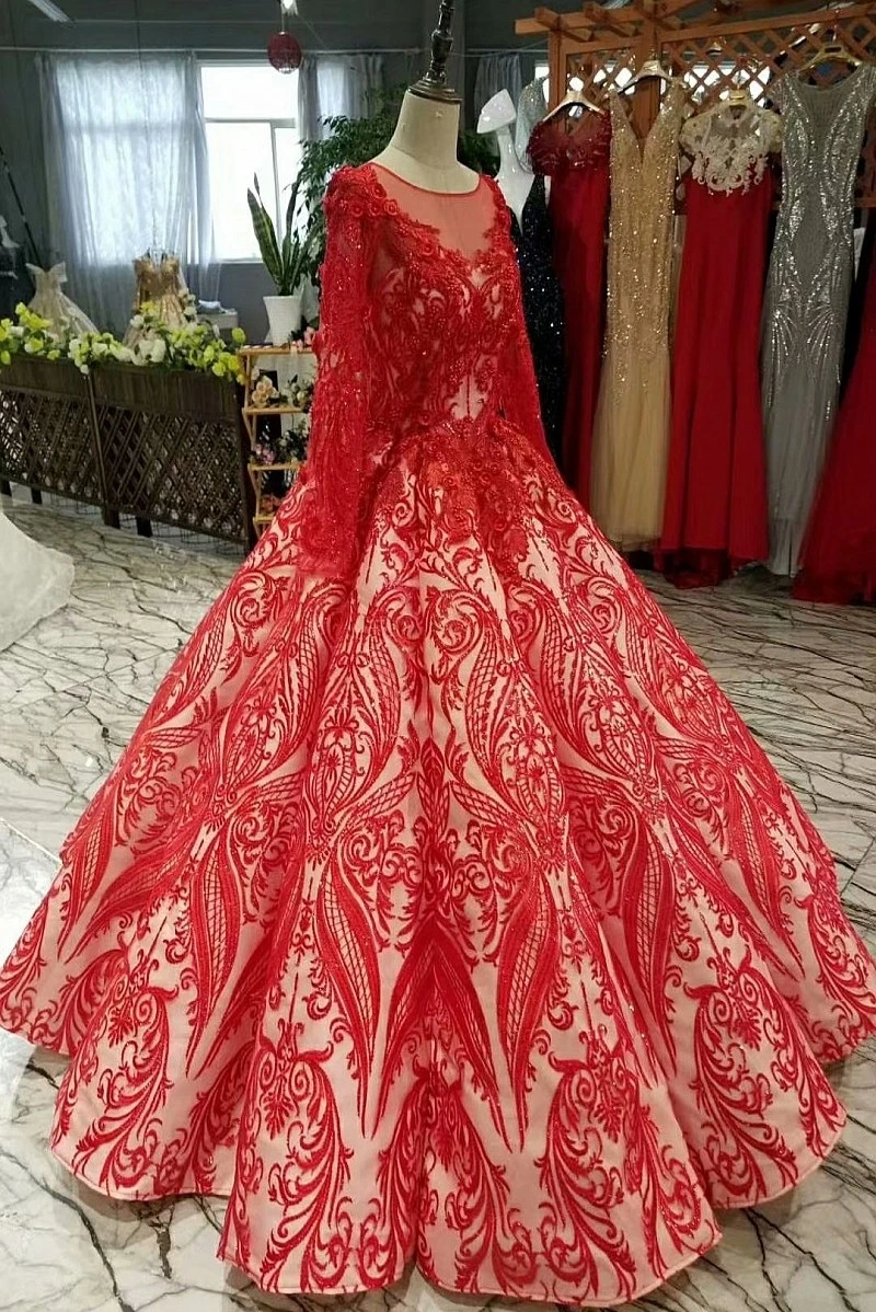 2018 горячая Распродажа бальное платье из тафты длиной до пола свадебное с круглым