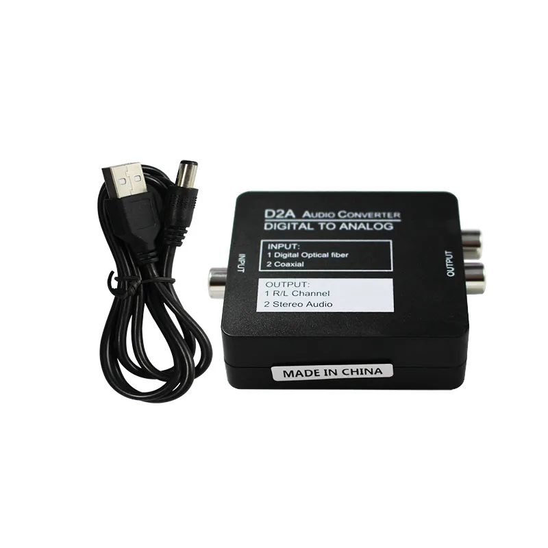 Цифровой оптический коаксиальный RCA / Toslink сигнал цифро-аналоговый аудио