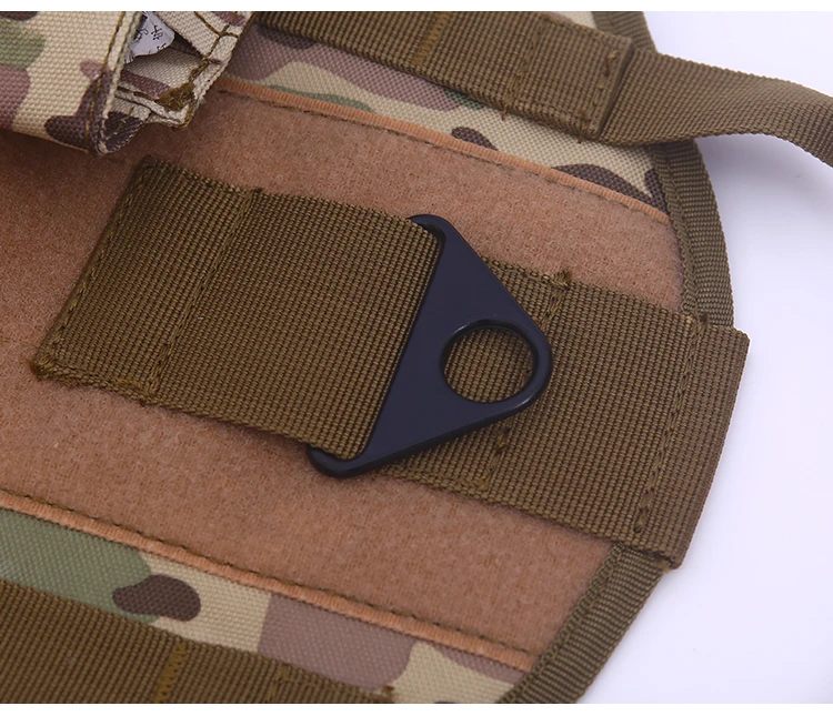 Тактическая одежда Molle, костюм, включая сумку для аксессуаров K9, боевой жилет для собак, съемный военный K9 жгут для средних и больших собак