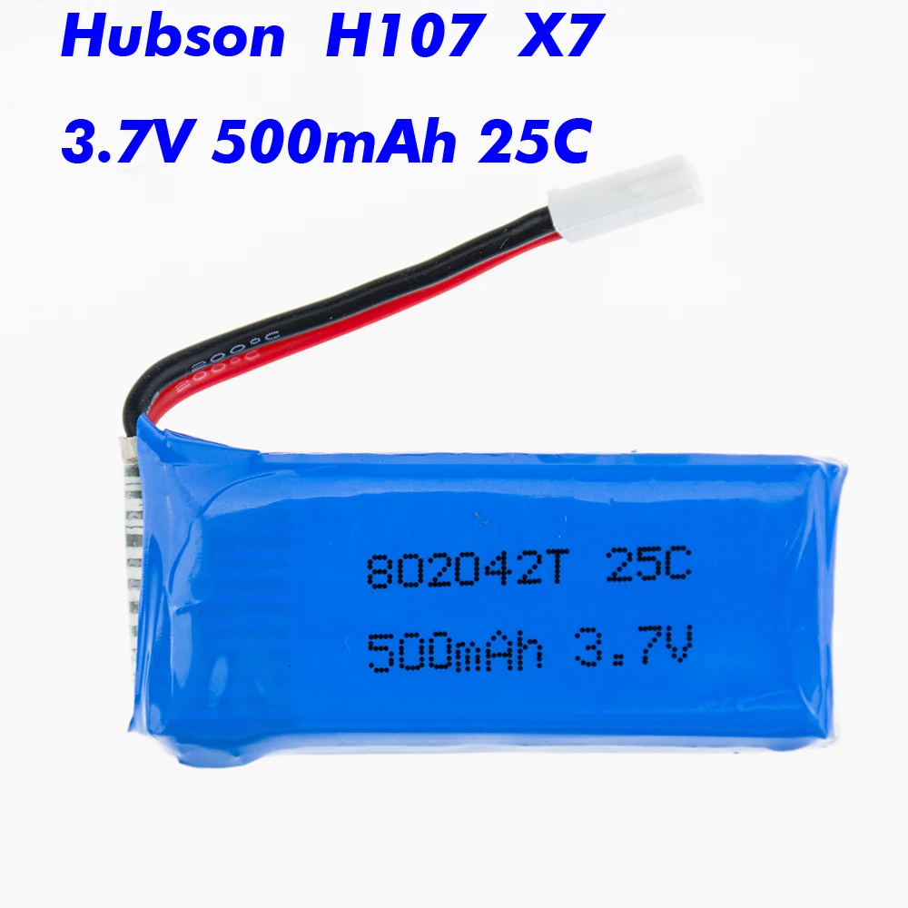 3 7 V 500 мА/ч 25C JJRC H31 Lipo Батарея вертолет для Hubsan X4 H107 H107L H107C H107D V252 JXD385 6IQH