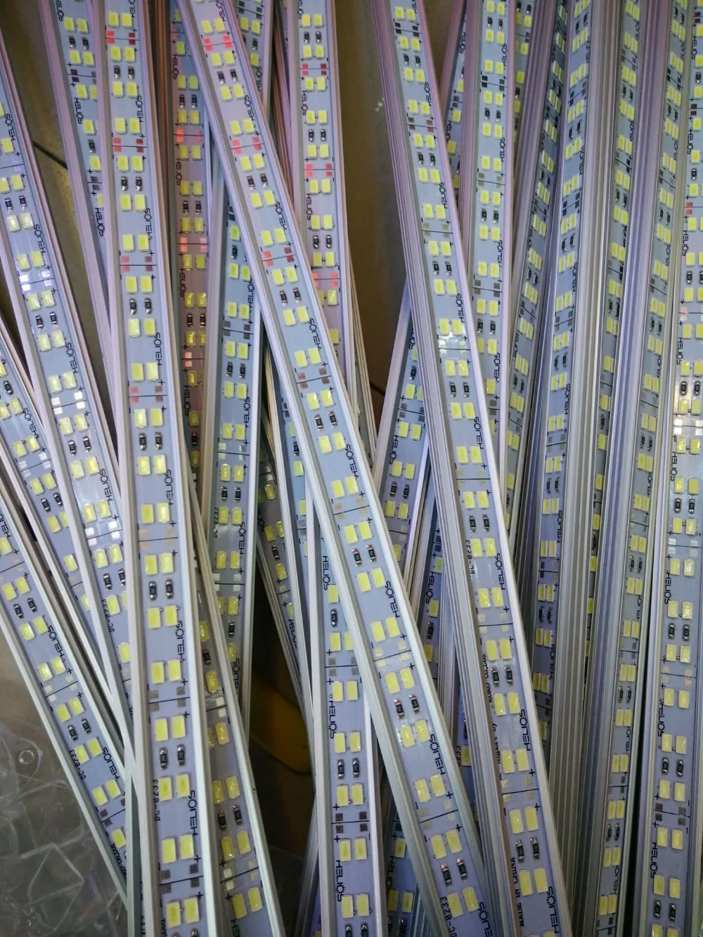10 шт. * 50 см Заводская оптовая продажа двухрядные DC 12V 72 SMD 5630 5730 Светодиодные
