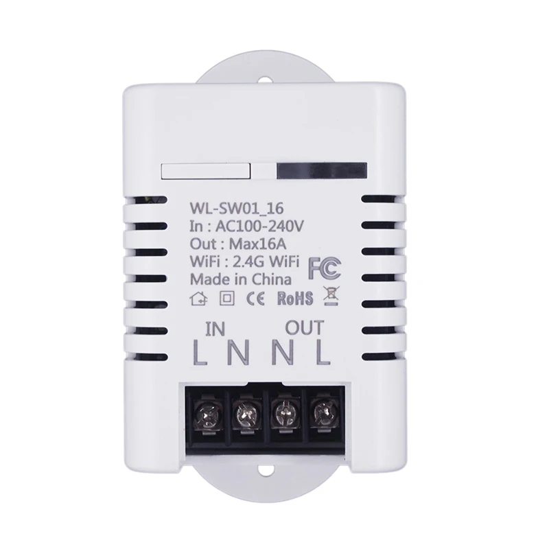 WiFi умный переключатель дистанционного управления DIY модификация 16A Tuya/приложение