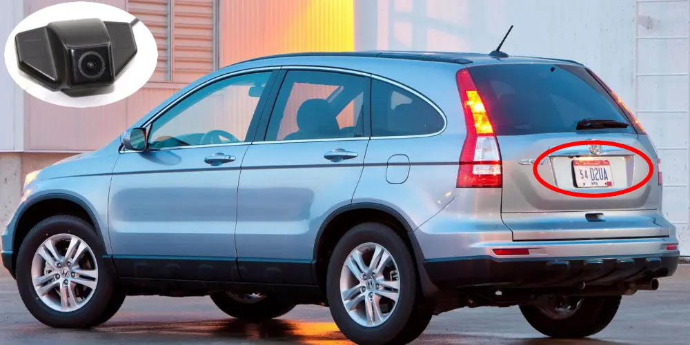 Liandlee для Honda для CR-V CRV 2005~ 2013 парковочная камера заднего хода автомобиля резервная камера заднего вида/SONY HD CCD интегрированная почти Visio