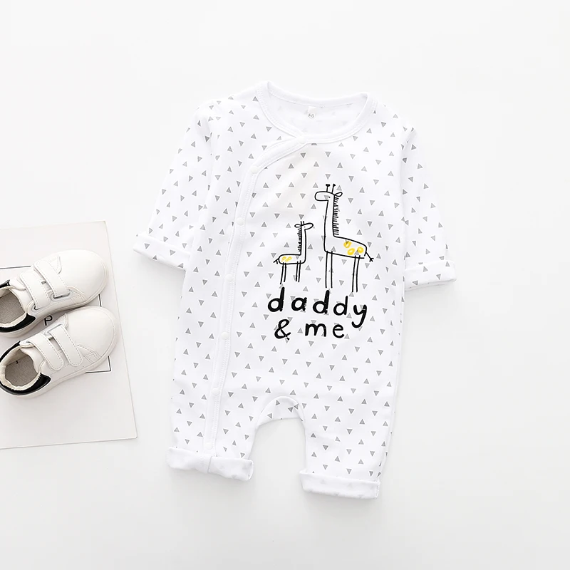 New Arrival baby Cotton Rompers Lovely Fox Animal Onepiece Jumpsuits Longsleeve Soft infant toddler clothes bebe roupas | Детская одежда