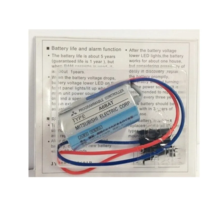 20 шт./лот 100% оригинальный новый аккумулятор ER17330V 3 6 V PLC Батареи Servo A6BAT ПЛК батарея