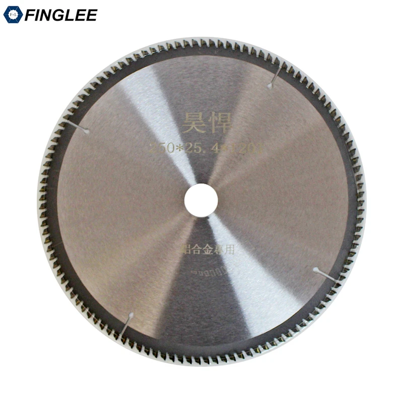 FINGLEE 1 шт. 10 дюймов 120T TCT деревообрабатывающий Циркулярный пильный диск акрил пластик; режущее лезвие общего назначения для твердой мягкой древесины