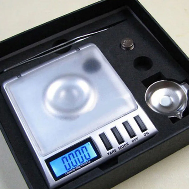 Весы Кухонные цифровые для ювелирных изделий 0 001 г 20 г|diamond scale|pocket scaledigital weighing |