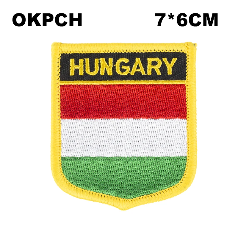 Венгерский флаг защитная форма железная нашивка вышитая пила на