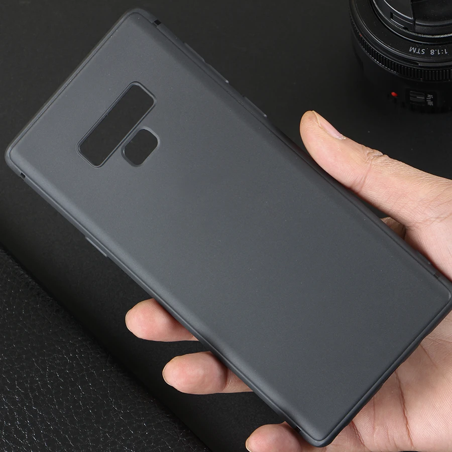 Для samsung Galaxy Note 9 8 матовый Силиконовый чехол Мягкая обложка Защитный для S9 S8 плюс |