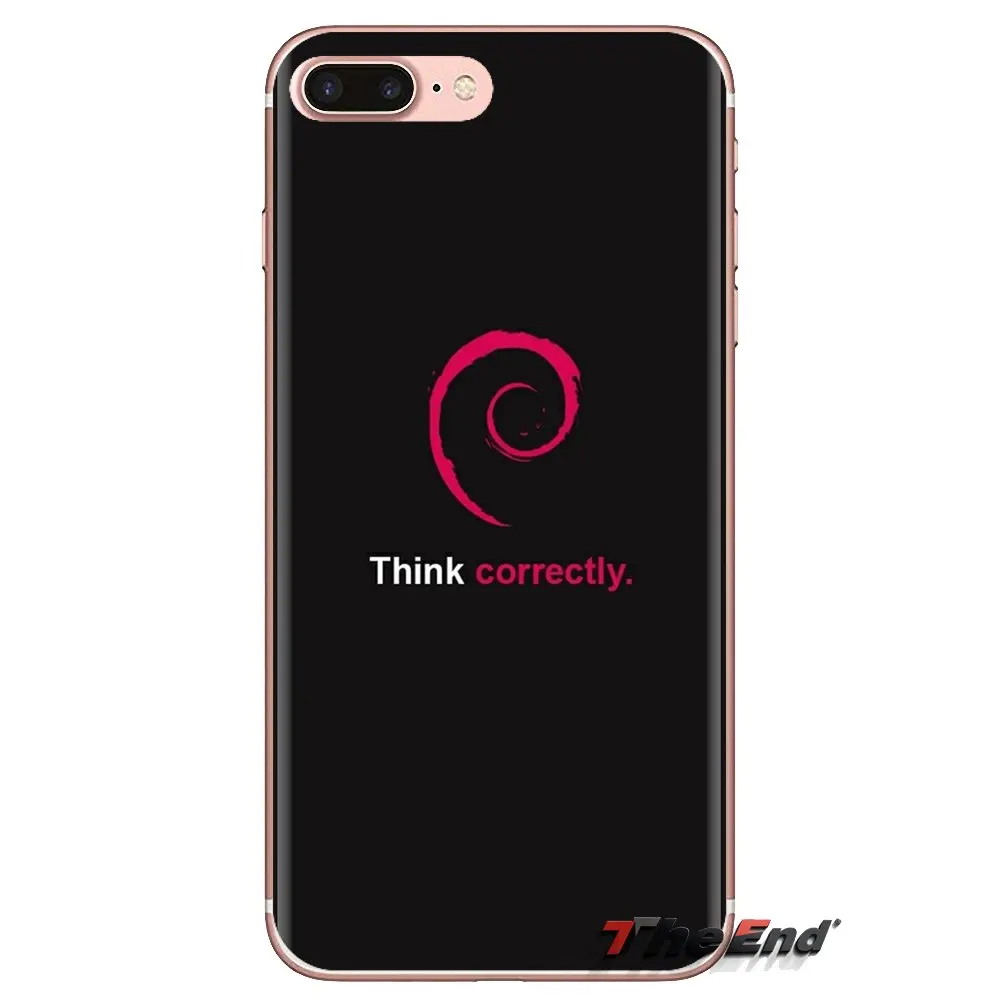 Debian обои для Samsung Galaxy J1 J2 J3 J4 J5 J6 J7 J8 Plus 2018 Prime 2015 2016 2017 прозрачные мягкие чехлы |