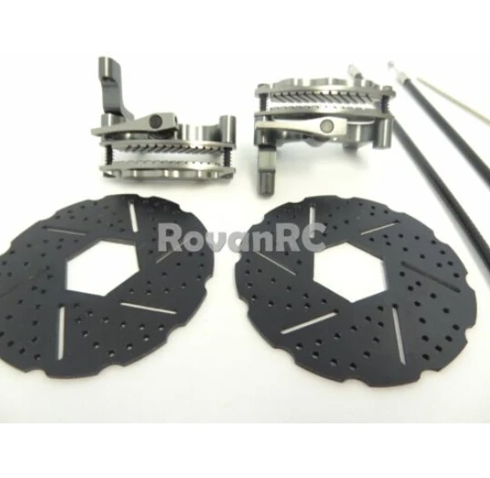 Новый Комплект механических тормозов Rovan RC для HPI Baja 5B 5T King Motor масштаб 1/5|king motor|hpi