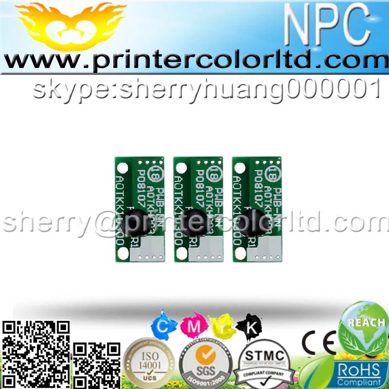 Тонер чип для Konica Minolta bizhub C452/C552/C652/C652DS/C552DS/C452DS/A0TM450/A0TM150/A0TM131/A0TM151/TN613K/TN613C/13M|Чип