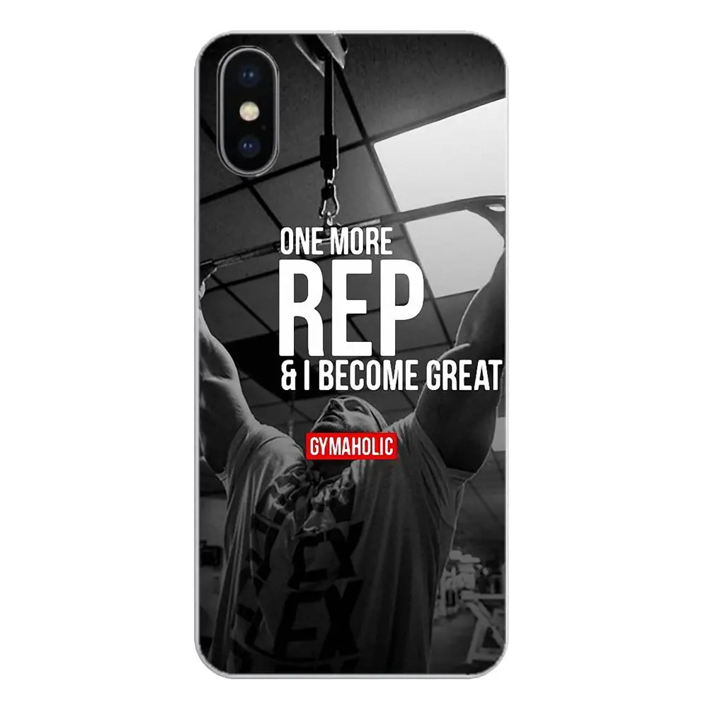 Для LG G7 Q6 Q7 Q8 Q9 V30 X Power 2 3 для OnePlus 3T 5T 6T прозрачный чехол из ТПУ Gymaholic бодибилдинг