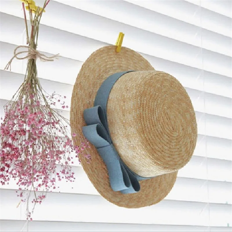 Цветами Женщина Шляпа От Солнца 2017 Лето Новая мода пшеничной шляпа Панама для