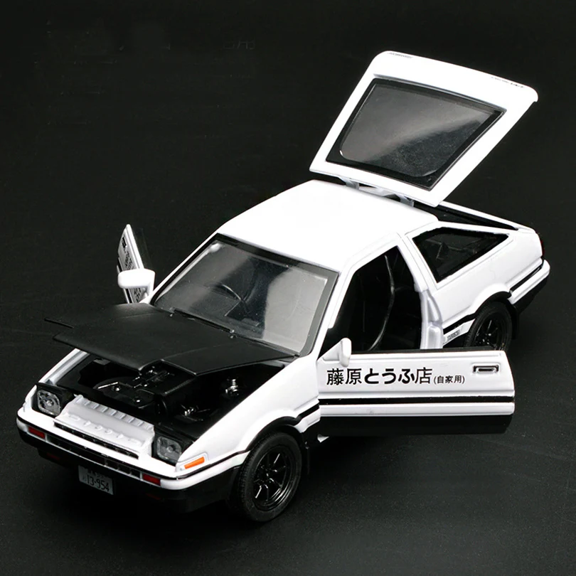 Модель игрушечного автомобиля AE86 в масштабе 1:32 модель из сплава игрушки для