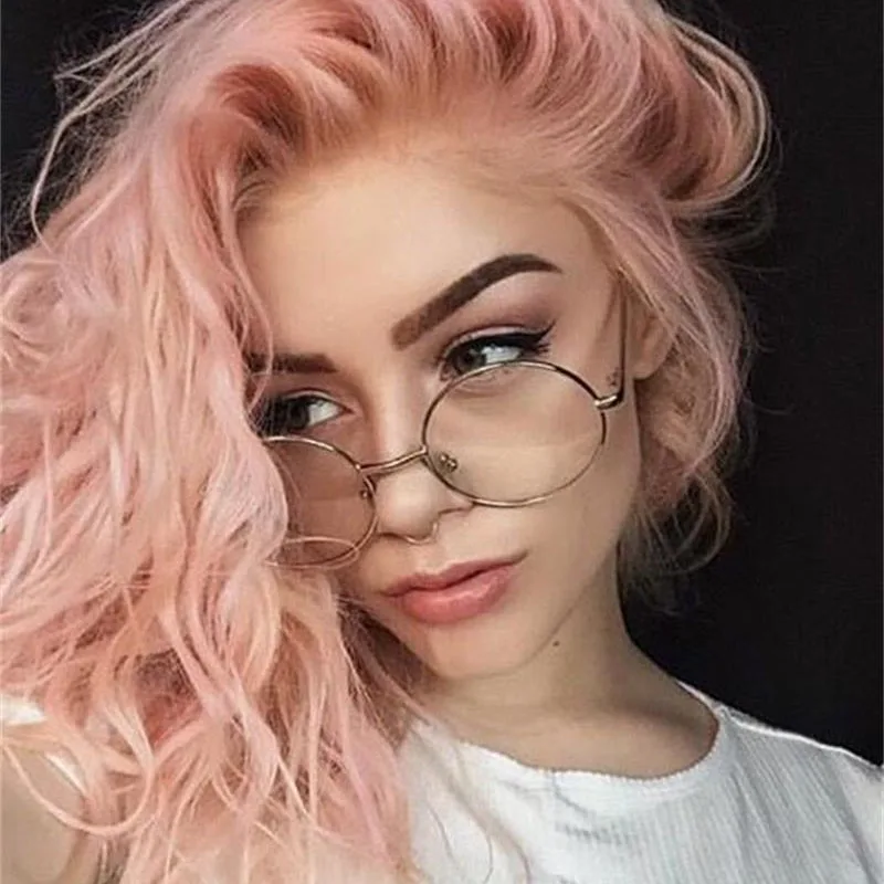 

2021 New Clear Round Glasses Women Classic Optics Eyeglasses Men Spectacle FrameTransparent Lens Optical Eyewear Accessories