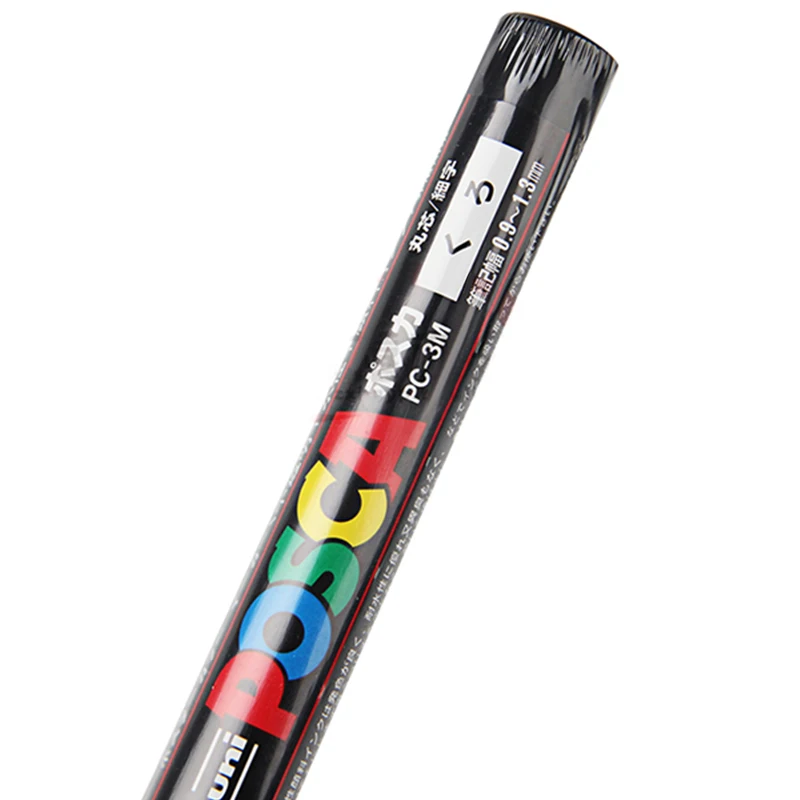UNI POSCA маркер ручка PC 3M поп постер Реклама Маркер Офис Студент живопись аниме
