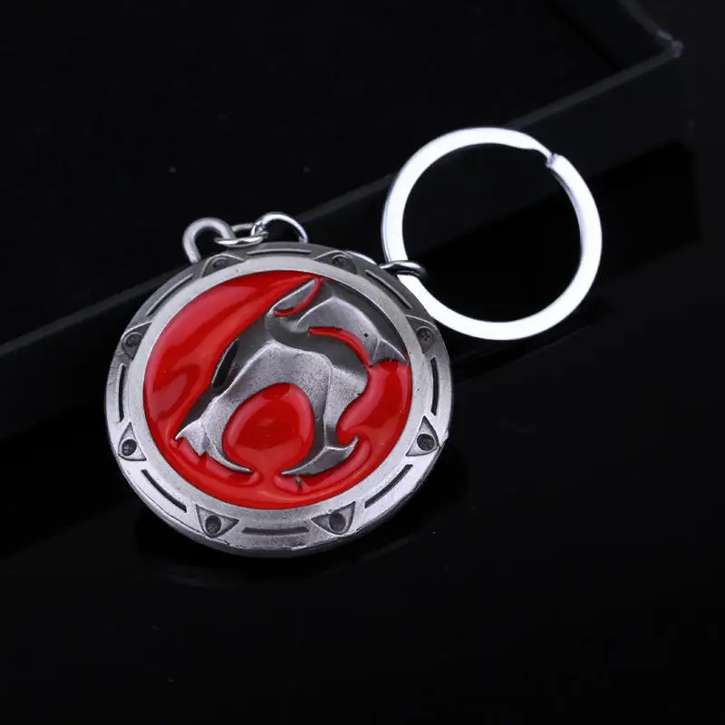 Cartoon TV Jewelry Thundercats Lion Logo Keychain Metal Pendants Car Key Holder | Украшения и аксессуары