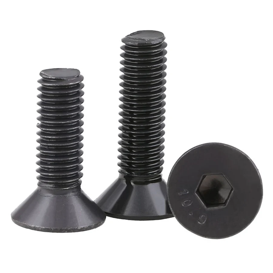 

BSW British Standard Carbon Steel Flat Countersunk Head Hexagon Socket Screw 1/4 1/8 3/8 3/16 5/16 5/32 Inch 10.9 Grade