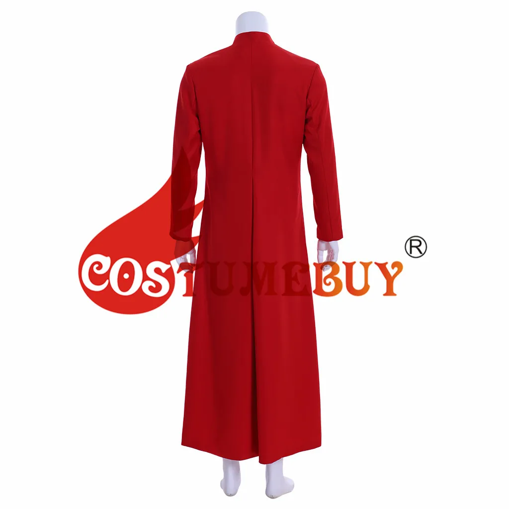 CostumeBuy/мужской однобортный Тренч для костюмированной вечеринки для взрослых женщин и мужчин, Тренч для косплея в римском стиле, сутана пастора, пальто для духовки, L920