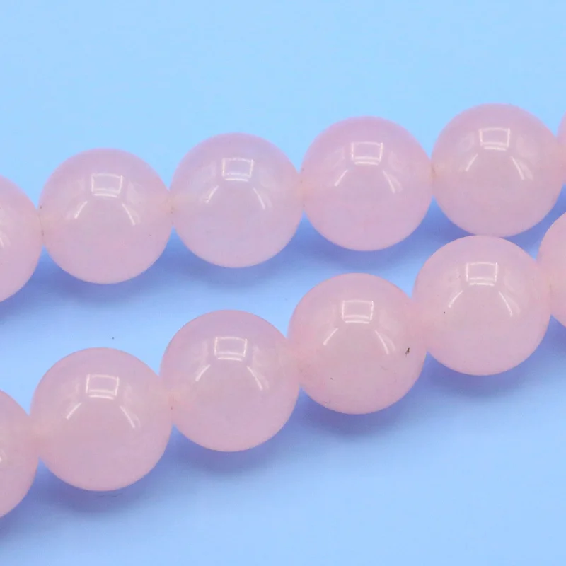 New style!Pink chalcedony round shape loose beads 14mm 15 " DIY stone beautiful jewelry suitable design bracelet necklace | Украшения и