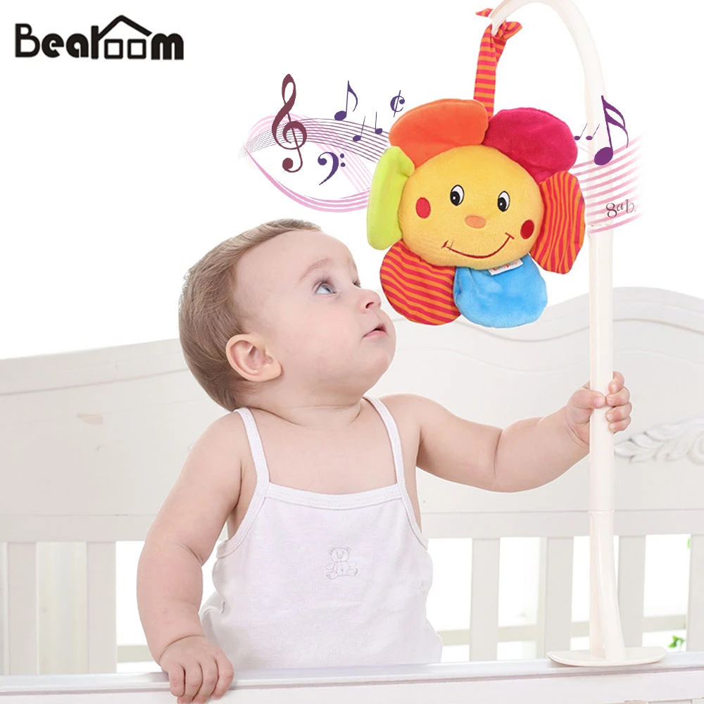Bearoom погремушка музыкальные игрушки для малышей мобильная детская коляска
