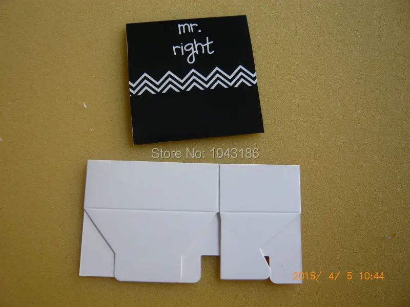 wedding sweet favor box -- Mr Right&ampMrs Always Right Favor Box Small Candy Chocolates 60pcs/lot | Дом и сад