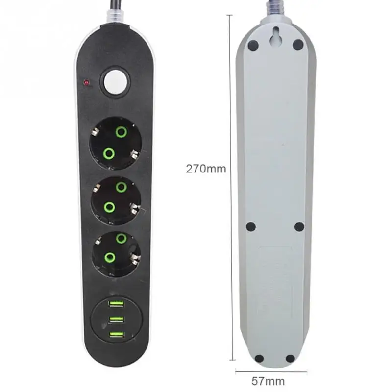 Smart USB разъем питания розетка ЕС штекер перегрузка переключатель зрядник для