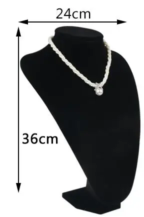 Подставка для украшений Rasalhaguer черная бархатная 6 вариантов