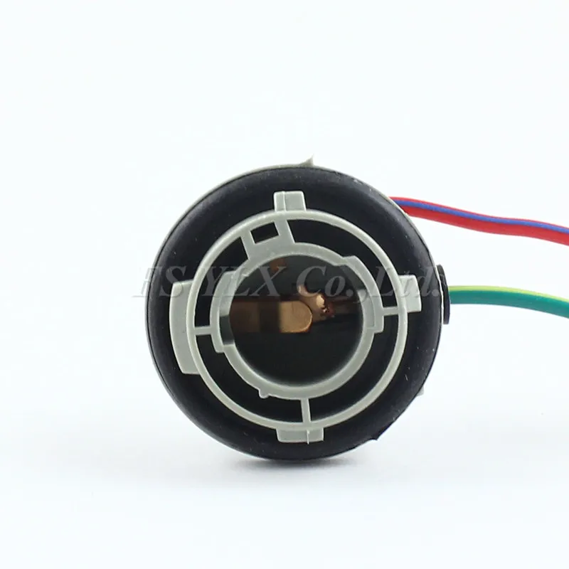 FSYLX 2x1156 7506 P21W BA15S светодиодный разъем для ламп разъемы проводки женский держатель
