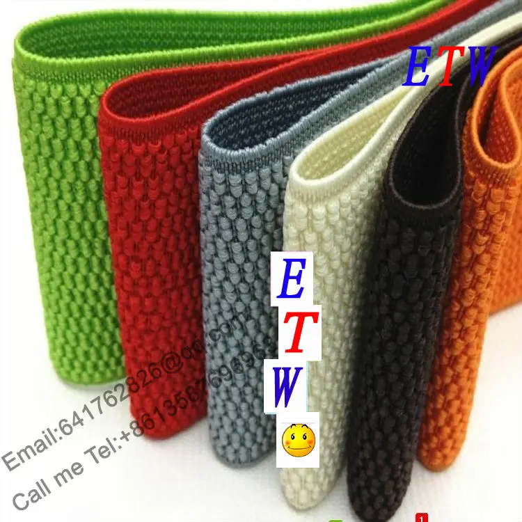 

The thickening 75mm Colored Elastic Ribbon Mixed 6 Colors 12yards/lot, Elastic Stretch Webbing ,Belt wholesale and retail
