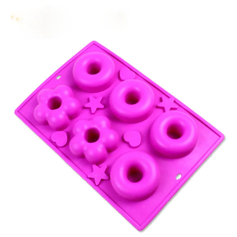 Силиконовая форма для торта в форме цветка 6 отделений|cake tools|flower shapesilicone cake mold |