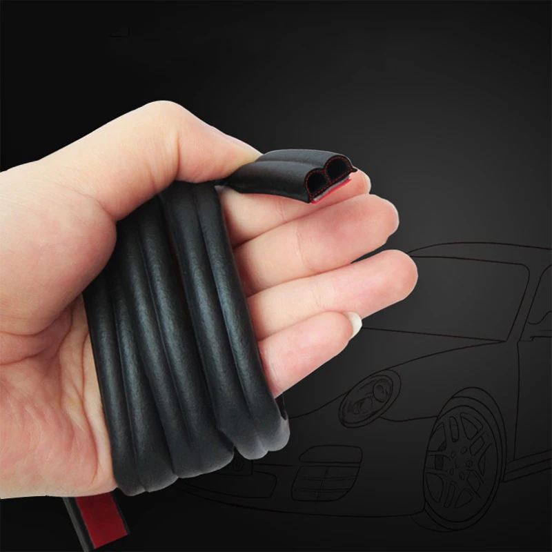 3 метра DIY автостайлинг уплотнительная лента для автомобильных дверей наклейки