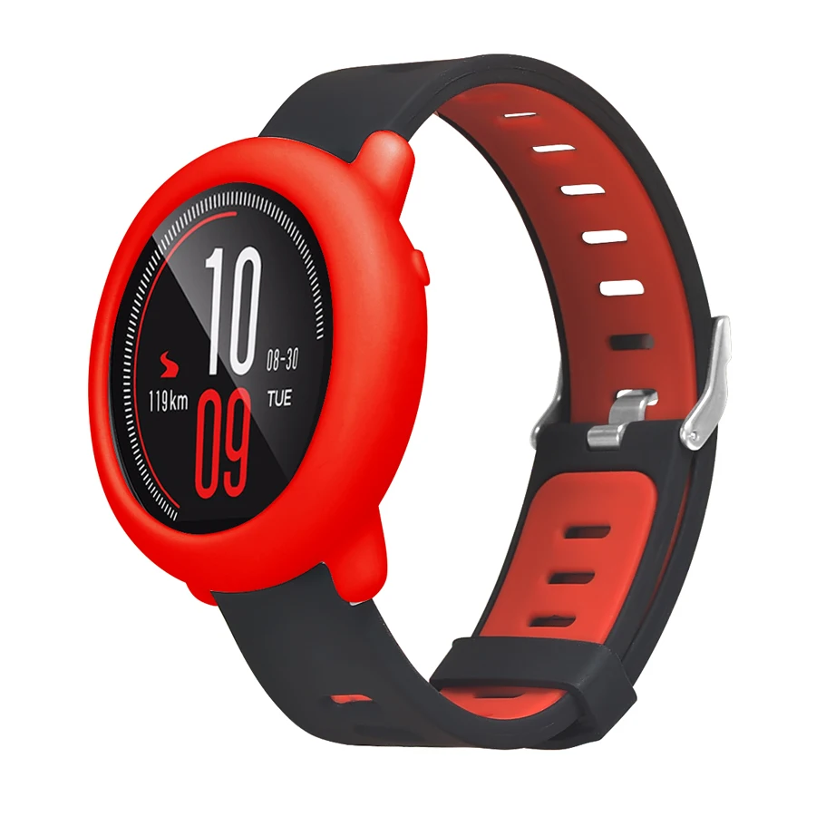 Чехол для Amazfit Pace мягкий ТПУ чехол с полным покрытием защитный бампер защитная