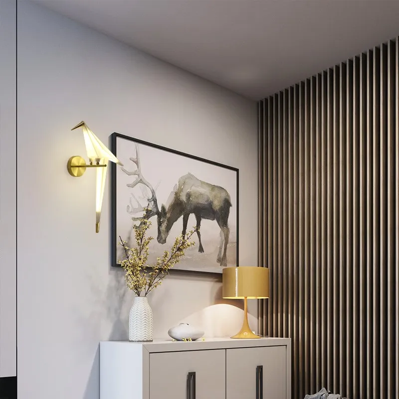 Настенный светильник для скандинавского прохода прикроватный дома креативный
