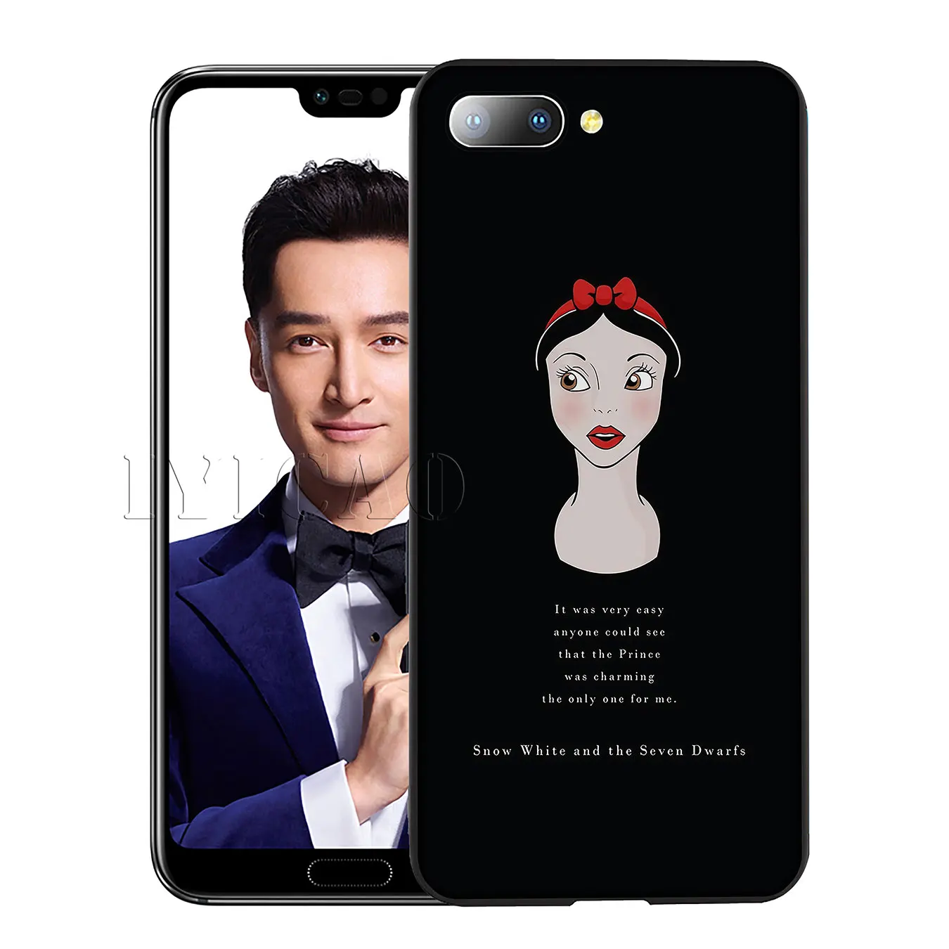 IYICAO Princess English letter sentences Newly Arrived Case for Huawei Y7 Y6 Prime Y9 2018 Honor 8C 8X 8 9 10 Lite 7C 7X 7A Pro |