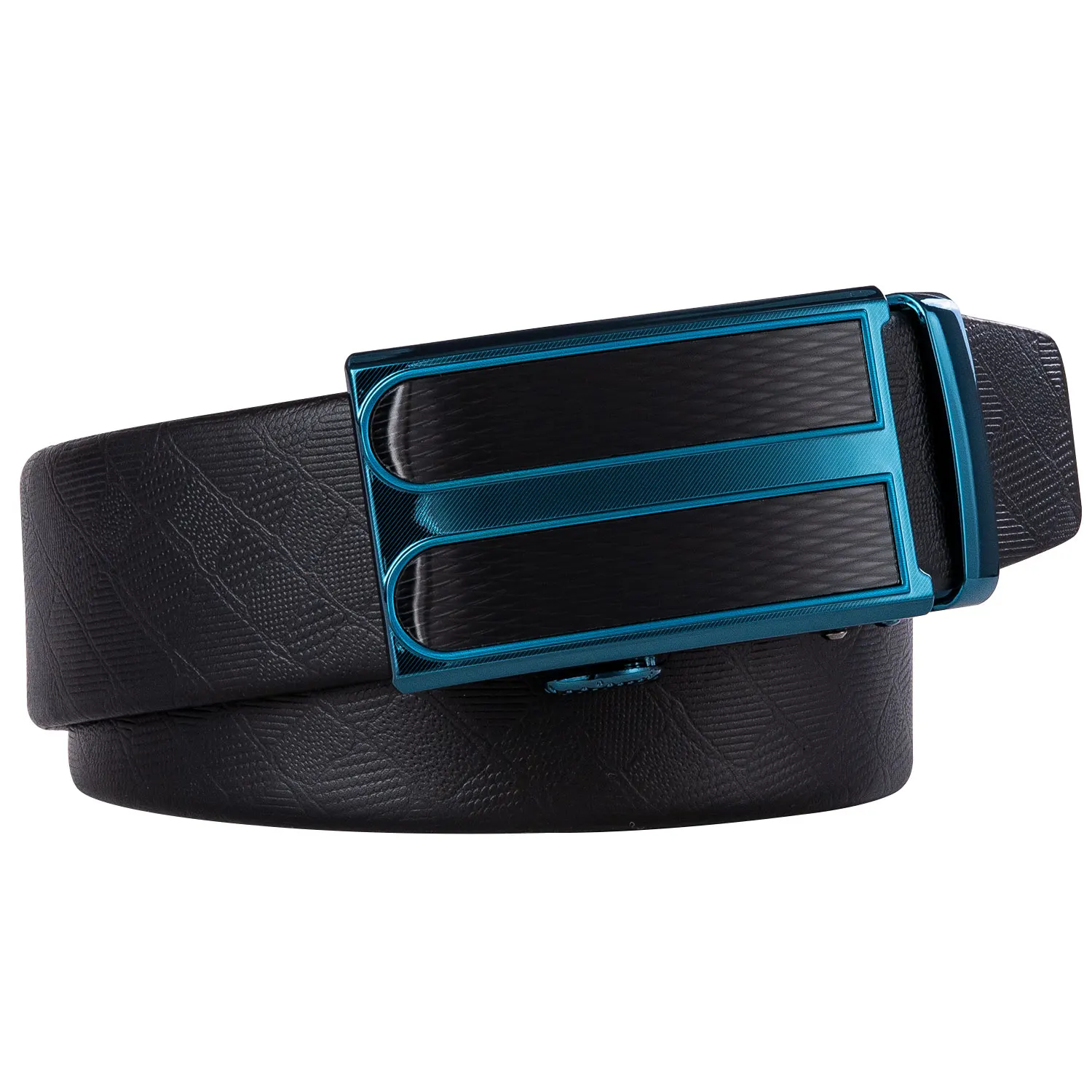 Мужской ремень из натуральной кожи с автоматической пряжкой | Аксессуары для