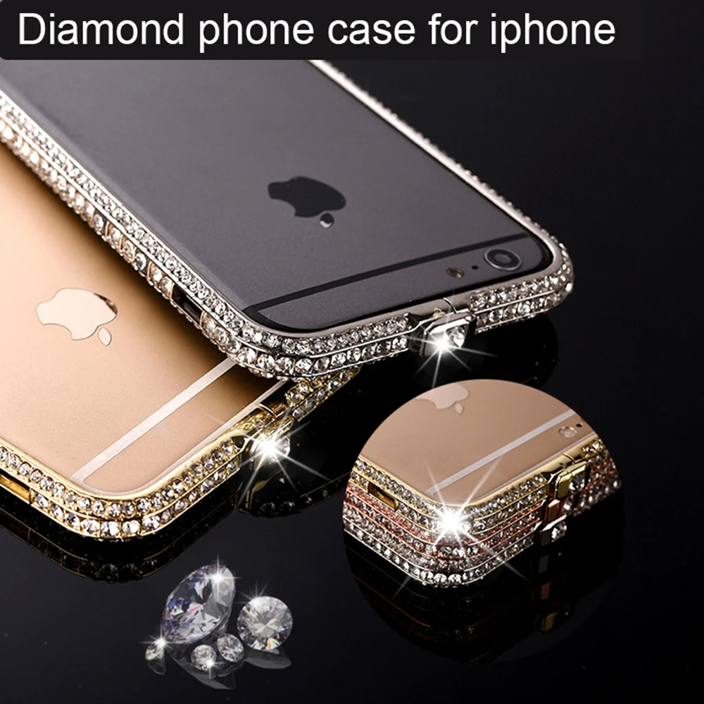 Роскошный модный чехол со стразами чехол для iphone 6 6s 7 8 iphone 6s 7 8 plus блестящий чехол для iphone xr xs max металлический Алмазный чехол