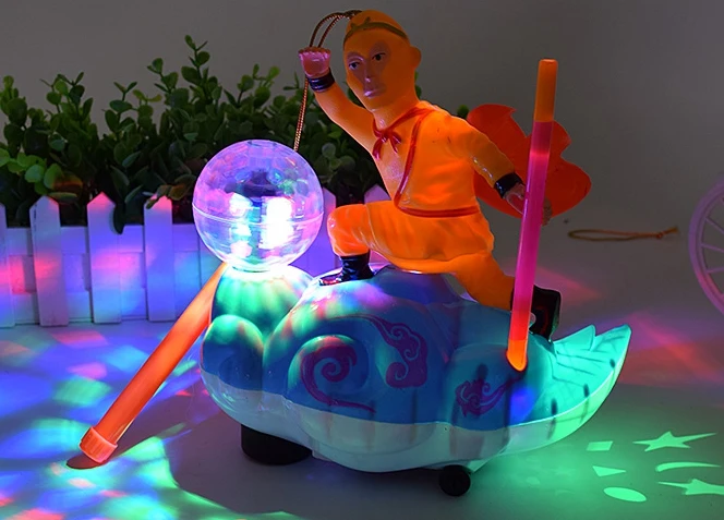 Светильник для детей универсальный электрический портативный фонарь Sun Wukong Pig Eight